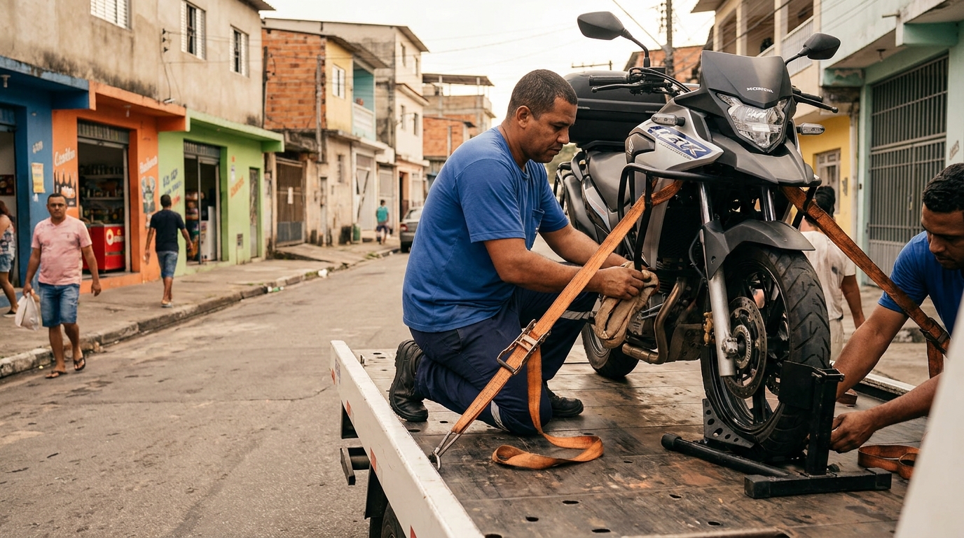 Guincho para Moto perto de mim em Boa Vista‑RR